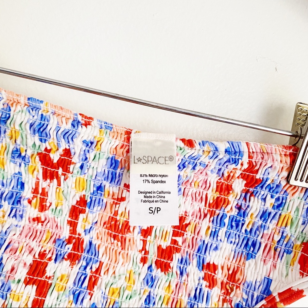 L’space Barlette Bikini Bottom in Flowers Forever Nwot $110 - Picture 6 of 7